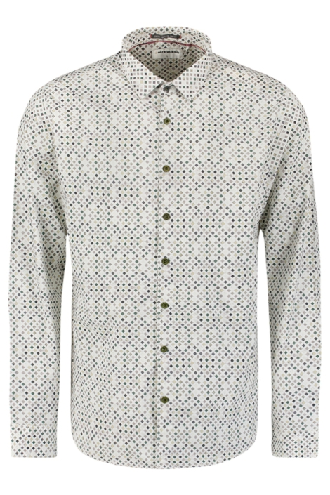 NO-EXCESS shirt stretch allover printed